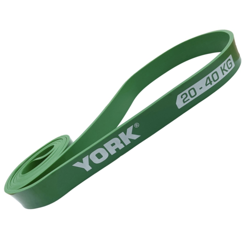 Купить Резинка для фитнеса  York 20-40 кг зеленый #Y-80504 в Киеве - фото №1